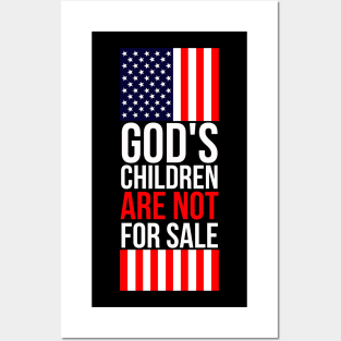 God's children are not for sale Posters and Art